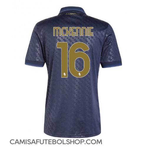 Camisa de time de futebol Juventus Weston McKennie #16 Replicas 3º Equipamento 2024-25 Manga Curta